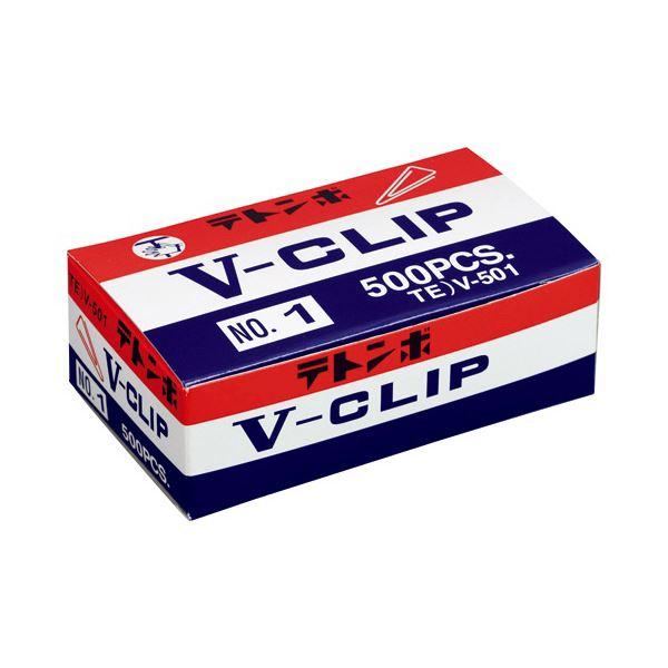 ds-(まとめ) ミツヤ テトンボ Vクリップ 大 29mm ゴールド V-501 1箱（約500本） 〔×30セット〕_1