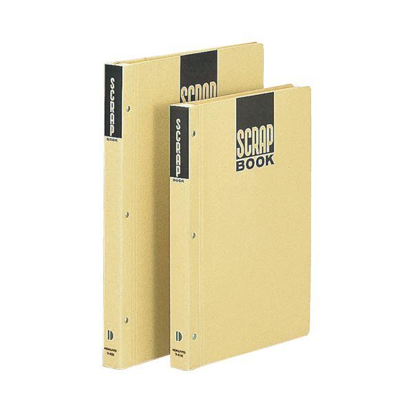 (まとめ) コクヨ スクラップブックD(とじこみ式) B5 中紙28枚 背幅25mm クラフト ラ-41N 1冊 〔×30セット〕の画像