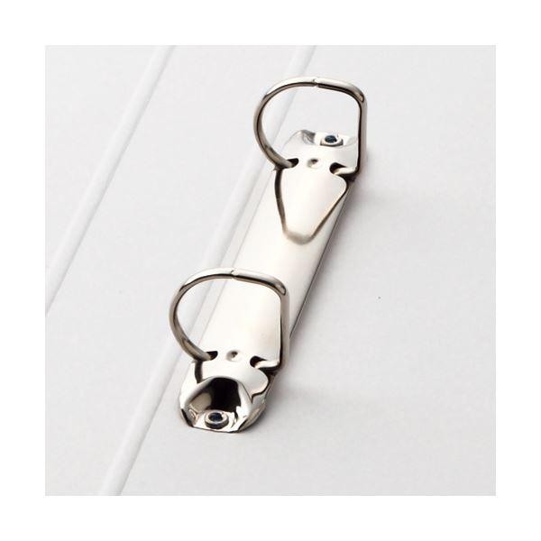 (まとめ) TANOSEE Dリングファイル（貼り表紙） A4タテ 2穴 210枚収容 背幅40mm 黒 1冊 〔×30セット〕の画像