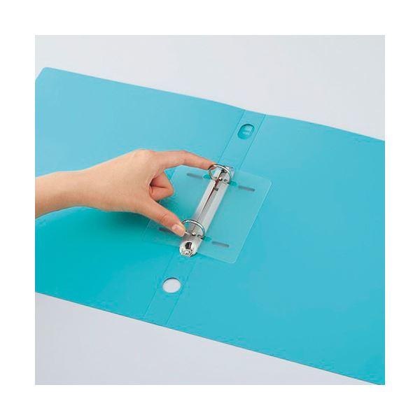 (まとめ) コクヨ リングファイル(NEOS)A4タテ 2穴 180枚収容 背幅27mm カーマインレッド フ-NE420R 1冊 〔×30セット〕