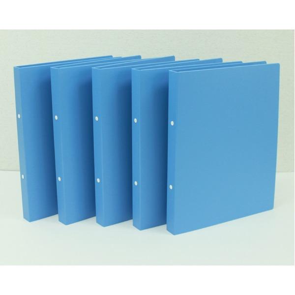 SHIROKUMA リング楽譜ファイル スカイブルー〔×5冊セット〕の画像