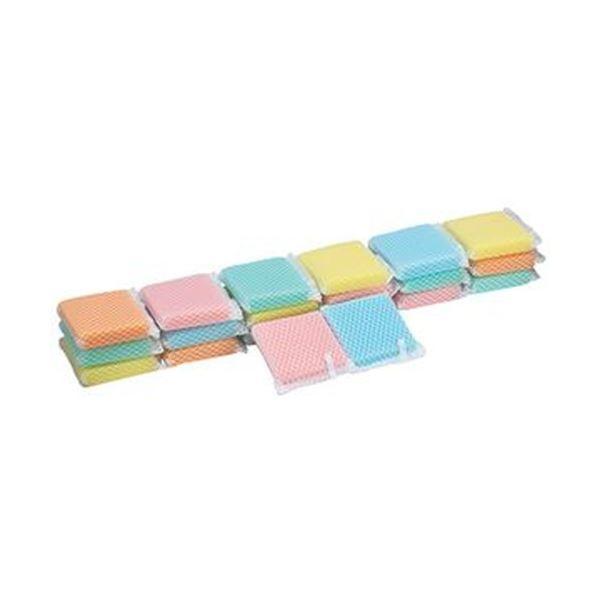 ds-（まとめ）TANOSEE ミニキッチンスポンジネット 1セット（100個：20個×5パック）〔×10セット〕_1