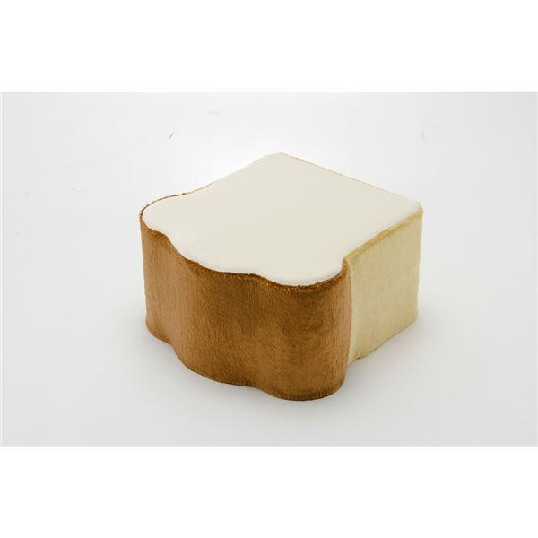 食パン BIG クッション 〔2枚切り〕 幅505×奥行510×高さ290mm 日本製 ウレタンフォーム 〔リビング ダイニング〕の画像