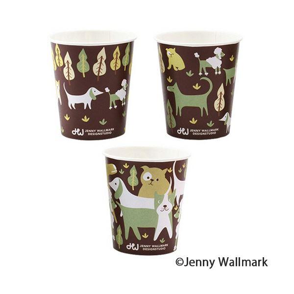 ds-(まとめ) サンナップ JWドッグカップ 90ml(3オンス) C9050JWD 1パック(50個) 〔×50セット〕_3