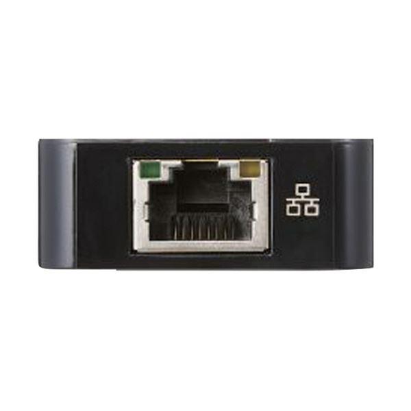 ds-エレコム USB-A1Gbps有線LANアダプター USBハブ付 ブラック EDC-GUA3H2-B 1個｜minterior｜03