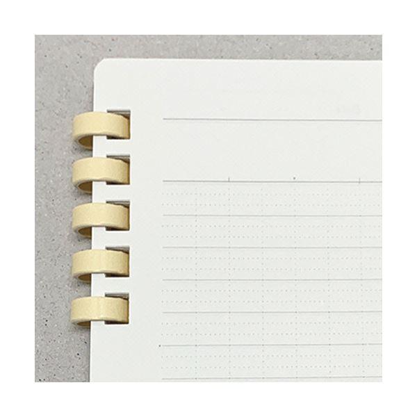(まとめ）ナカバヤシ ロジカルペーパーリングノート A4 A罫 40枚 NW-A405A 1セット（10冊）〔×10セット〕の画像