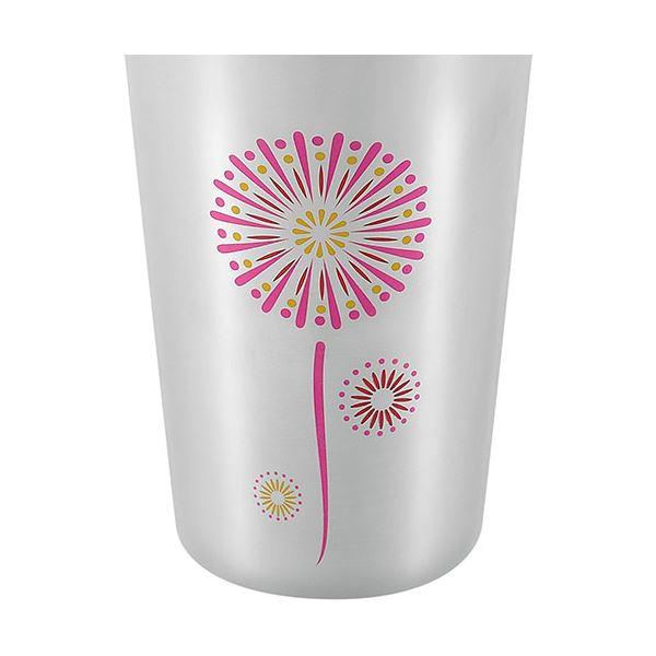 よこやま 燕熟の技 感温ステンレスタンブラー420ml 2P 花火 EJK-800の画像
