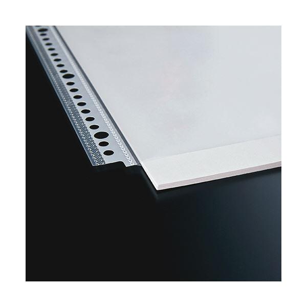 TANOSEE書類がたくさん入るクリアファイル用リフィル A4タテ 2・4・30穴 0.08mm1セット(1000枚:100枚×10パック)の画像