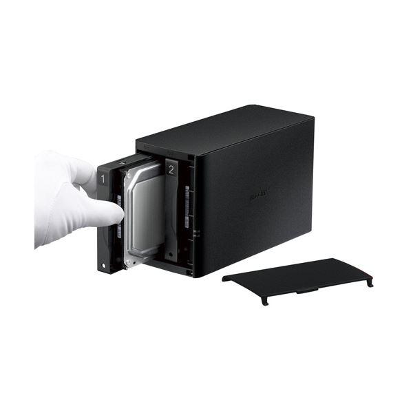 バッファローLinkStation RAID機能搭載 ネットワーク対応HDD 8TB LS220D0802G 1台_3