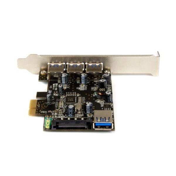 StarTech.com 4ポート 増設PCIe ST4000SPEXI USB 3.0 (5Gbps) 4ポート