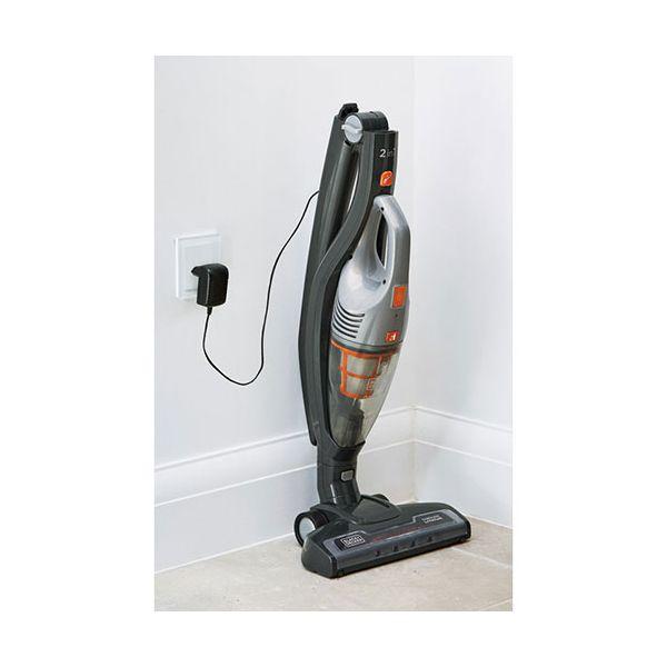 ds-BLACK+DECKER コンパクトスティッククリーナー 〔約190×270×1120mm