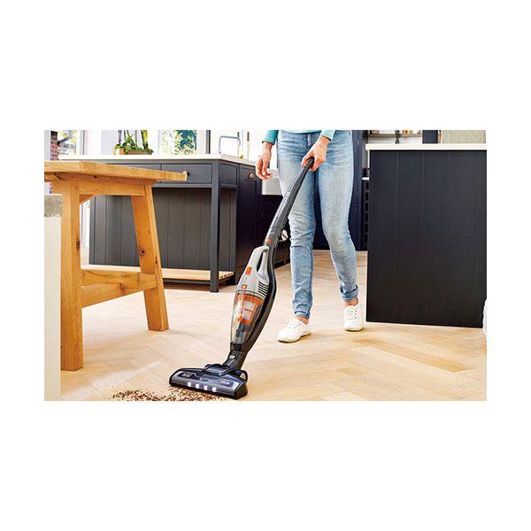 ds-BLACK+DECKER コンパクトスティッククリーナー 〔約190×270×1120mm