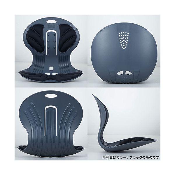 DCT 天使の椅子 姿勢を正す姿勢矯正イス 骨盤チェア テコの原理を利用して曲がった腰をまっすぐに ブラック DCT-700-BKの画像