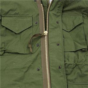 US M65 フィールドジャケット XS オリーブ ポケット4個 袖口調整マジック付き レプリカ ミリタリーウェア ミリタリージャケットの画像