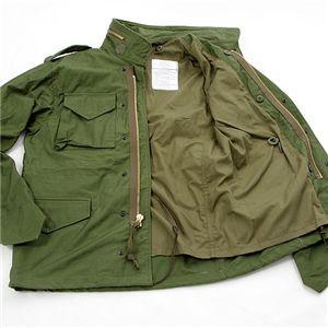 M65 フィールド ジャケット レプリカ S オリーブ ポケット4個 袖口調整マジック付き アメリカ軍 米軍 ミリタリーウェアの画像