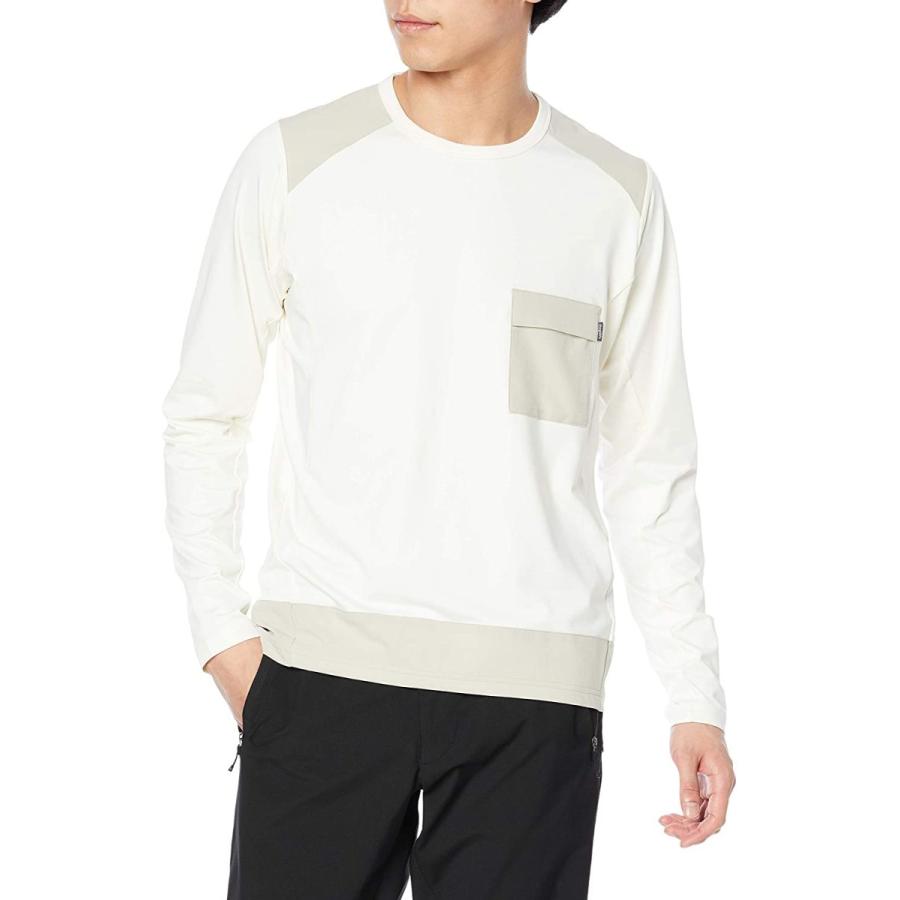 国際ブランド ホグロフス ロンティー コンビネーションティー ロングスリーブ Combibation T Ls White 日本 L 日本サイズl相当 最新コレックション Futbolcarrasco Com