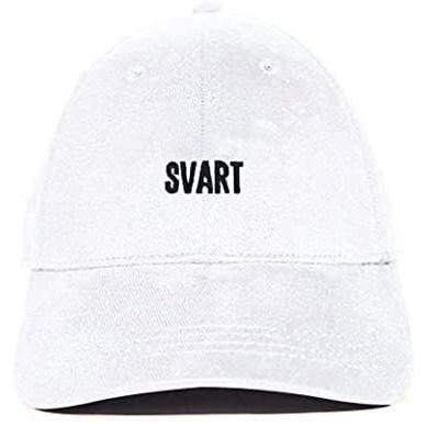 想像を超えての Travs Svart Logo White X Black Cap ファッション コットン100 メンズ 白 キャップ 代引不可 Www Skylanceronline Com