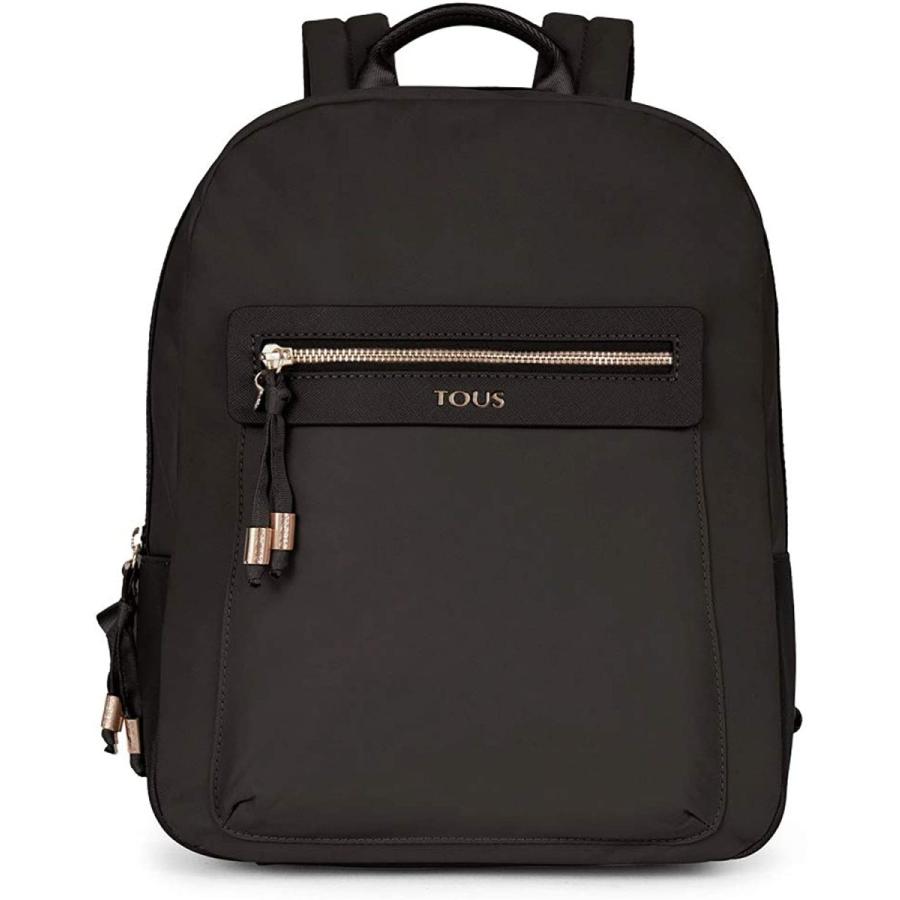 オンラインショップ サイズ ナイロン Chain Brunock Tous リュック トウス ブラック スペインブランド レディース シューズ Tactiontechnology Com