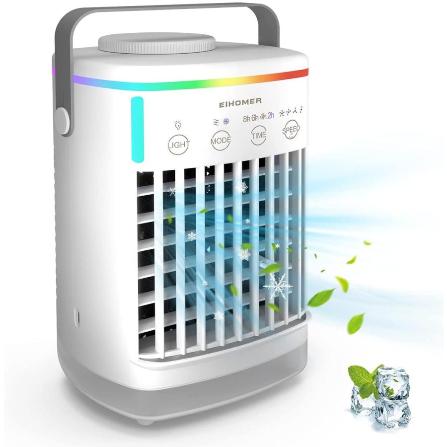 国内配送 21年最新バージョン Urcxc 冷風扇 冷風扇 扇風機 卓上冷風機 タイミング機能タッチスクリーンパネル タイマー付 冷風機 サーキュレー 早割クーポン Zoetalentsolutions Com