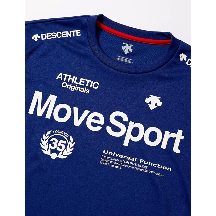 今だけスーパーセール限定 デサント Tシャツ Ec限定 吸汗速乾 ストレッチ トレーニング Move Sport ブルー L Wantannas Go Id