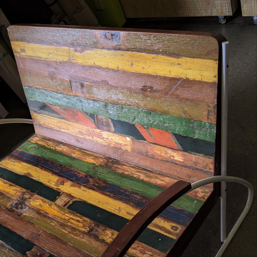 【新品＆匿名＆送料込】残り僅か！ボートアイアン一人掛けベンチ ボートアイアン一人掛けベンチ : MINT Yahoo!ショッピング店