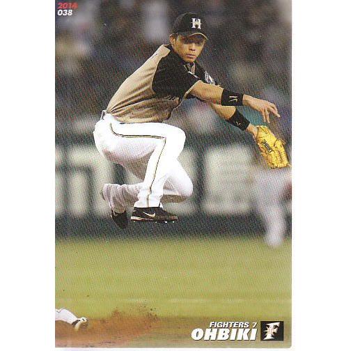 カルビー　プロ野球チップス弾1弾   50袋 14カルビープロ野球チップス第1弾 #038 大引啓次 : スポーツ