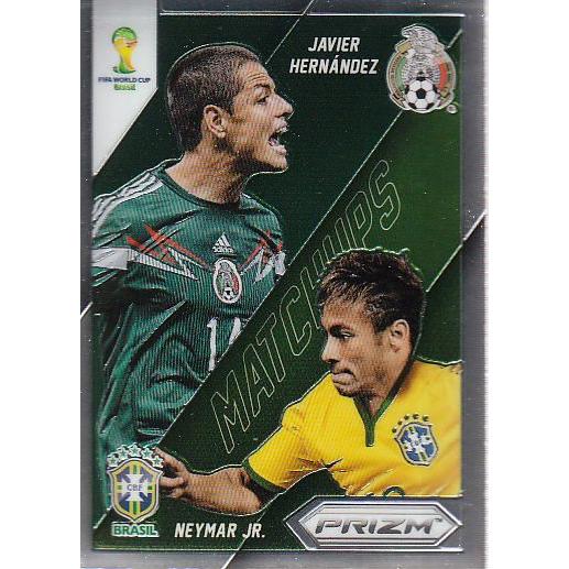 14 Panini Prizm World Cup Matchups 2 ハビ エルナンデス Vs ネイマール 14wc Mu02 スポーツカードミント博多駅前店 通販 Yahoo ショッピング