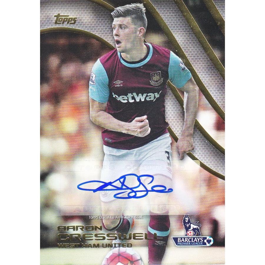 15 TOPPS PREMIER GOLD アーロン・クレスウェル 直筆サインカード