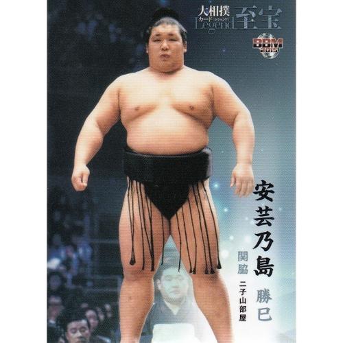 15BBM 大相撲カード LEGEND 至宝 #34 安芸乃島 勝巳 : スポーツ