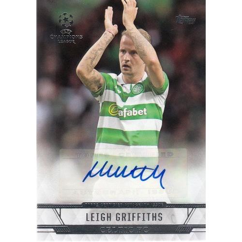 16-17 TOPPS CHAMPIONS LEAGUE SHOWCASE リー・グリフィス 直筆サイン
