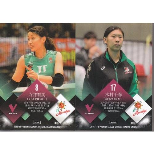 16/17 V・プレミアリーグ 女子 RG-66 寺井有美/木村千春 : スポーツ