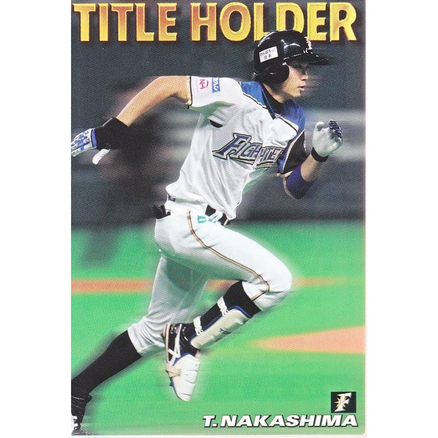 16カルビープロ野球チップス第1弾 タイトルホルダー T-10 中島卓也