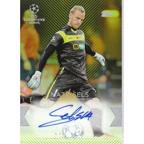 15-16 TOPPS CHAMPIONS LEAGUE SHOWCASE マッツ・セルス 直筆サイン