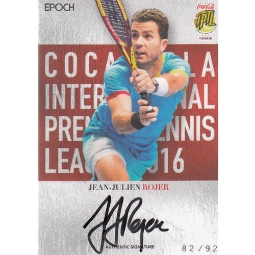 16EPOCH テニス IPTL ジャン＝ジュリアン・ロジェ 直筆サイン