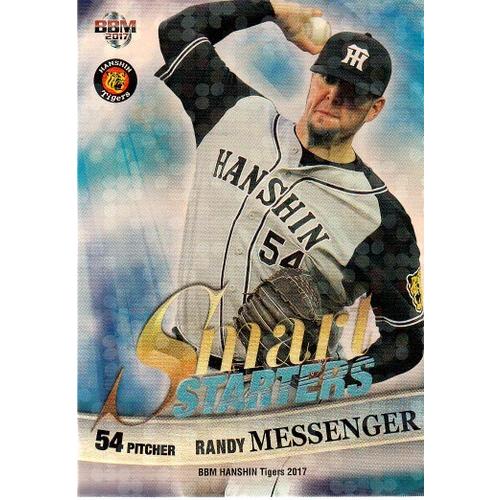 17BBM 阪神タイガース メッセンジャー Smart STATERS パラレルカード