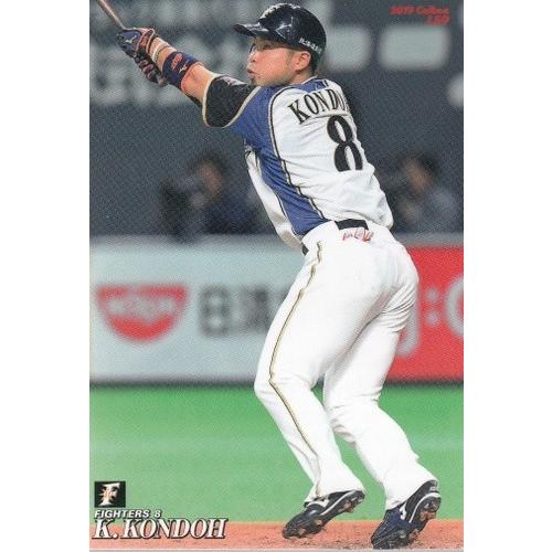 プロ野球チップスなんと3枚カード！！！ 19カルビープロ野球チップス第3弾 #159 近藤健介 : スポーツカード