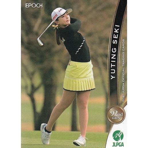 21EPOCH JLPGA 女子ゴルフカード レギュラー #51 セキ ユウティン｜mintkashii