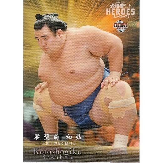 21BBM 大相撲カード レジェンド HEROES レギュラーカード #17 琴奨菊