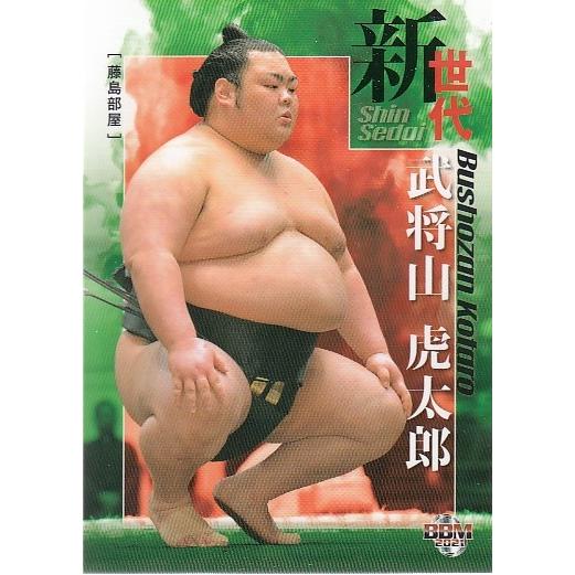 21BBM 大相撲カード 匠 #76 武将山 虎太郎 〈新世代