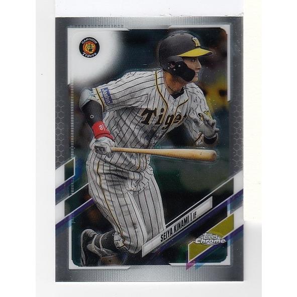 21 TOPPS CHROMENPB ベースボールカード #79 木浪聖也 : スポーツ