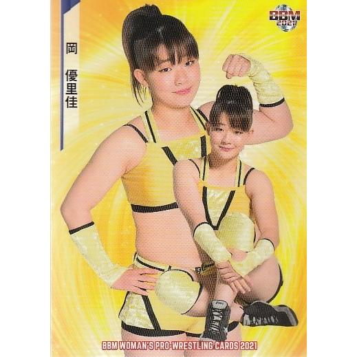 21BBM 女子プロレス #024 岡優里佳 : スポーツカードミント博多駅前店