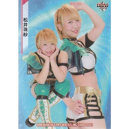21BBM 女子プロレス #112 松井珠紗 : スポーツカードミント博多駅前店