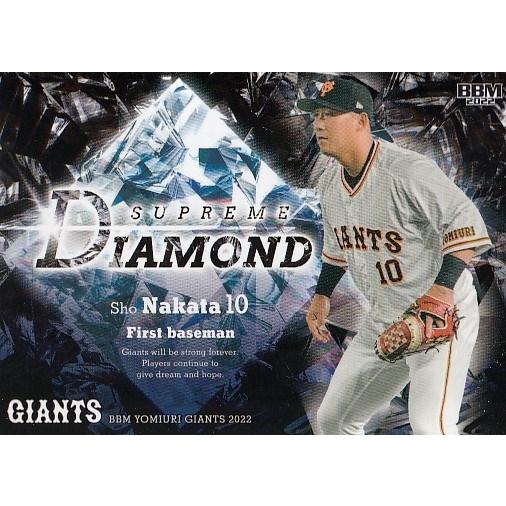 22BBM 読売ジャイアンツG80 中田翔 SUPREME DIAMOND : スポーツ