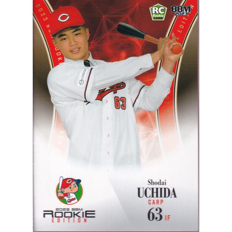 23BBM ルーキーエディション #108 内田湘大 : スポーツカードミント 