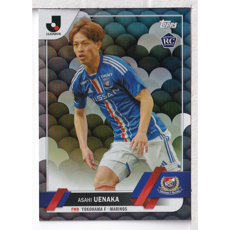 23TOPPS Jリーグフラッグシップ 植中朝日 Black Foil パラレル ノン 
