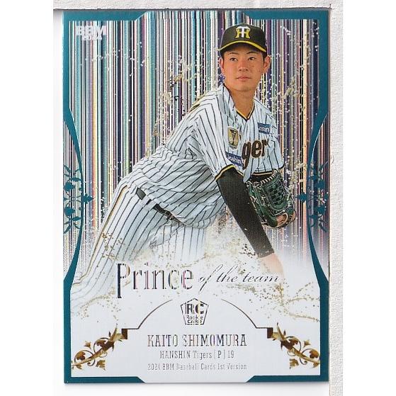 24BBM 1stバージョン 下村海翔 Prince of the Team ライトブルー箔 
