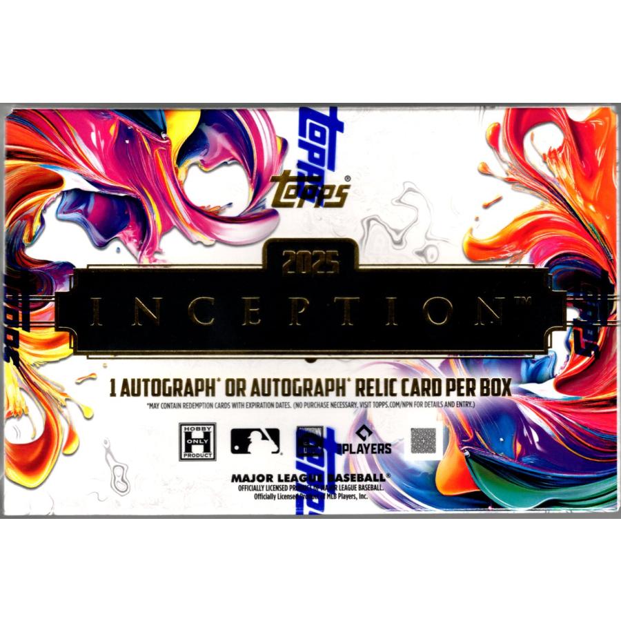 MLBボックス 2025 TOPPS INCEPTION : スポーツカードミント博多駅前店 