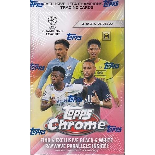 サッカーボックス 21 22 Topps Chrome Uefa 21 22 Champions League Uefa Lite Topps Box 2122toppschrome