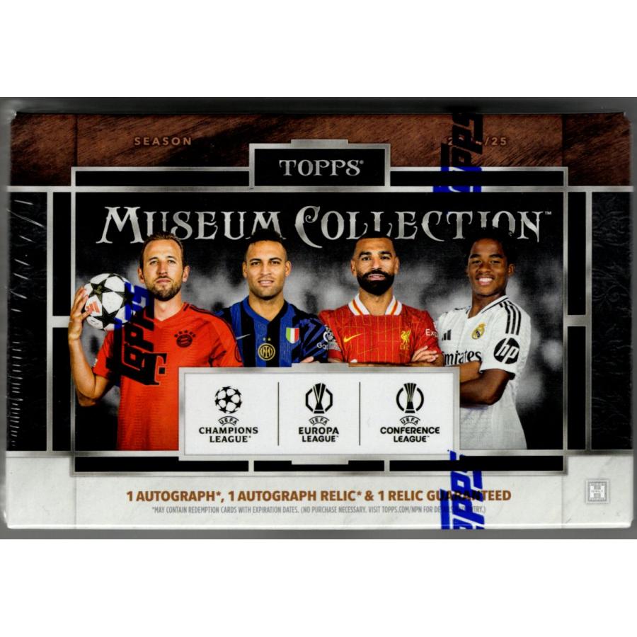サッカーボックス 2024-25 TOPPS MUSEUM COLLECTION HOBBY : スポーツ
