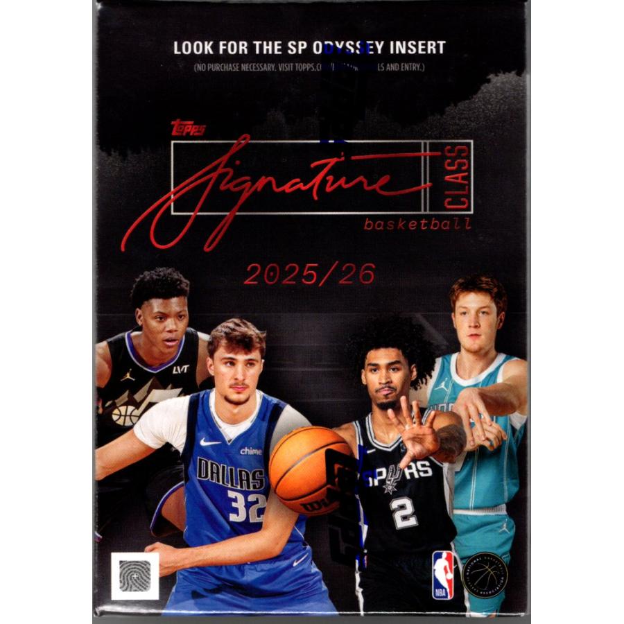 NBAボックス 2025-26 TOPPS SIGNATURE CLASS VALUE BOX : スポーツ